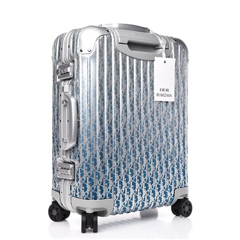 dior suitcase rimowa|Dior x Rimowa luggage price.